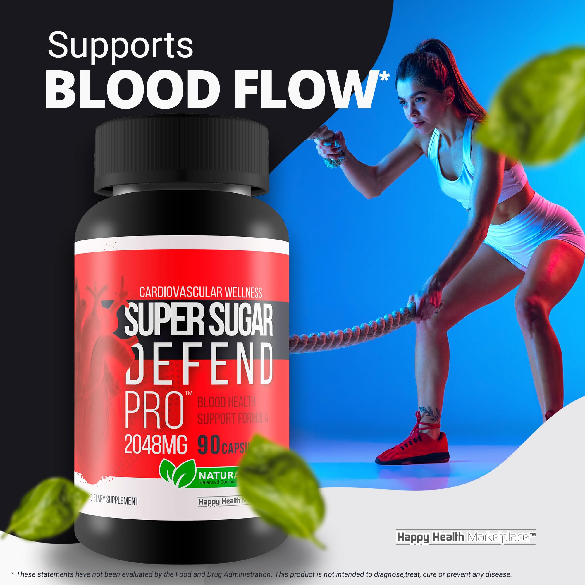 Ingredients list of Happy Health Marketplace Super Sugar Defense Pro