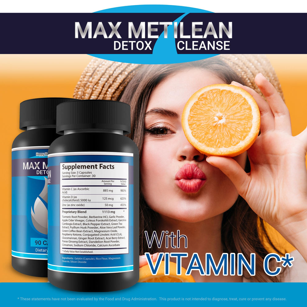 Daily routine shot with Max Metilean encourages consistent detox for women.