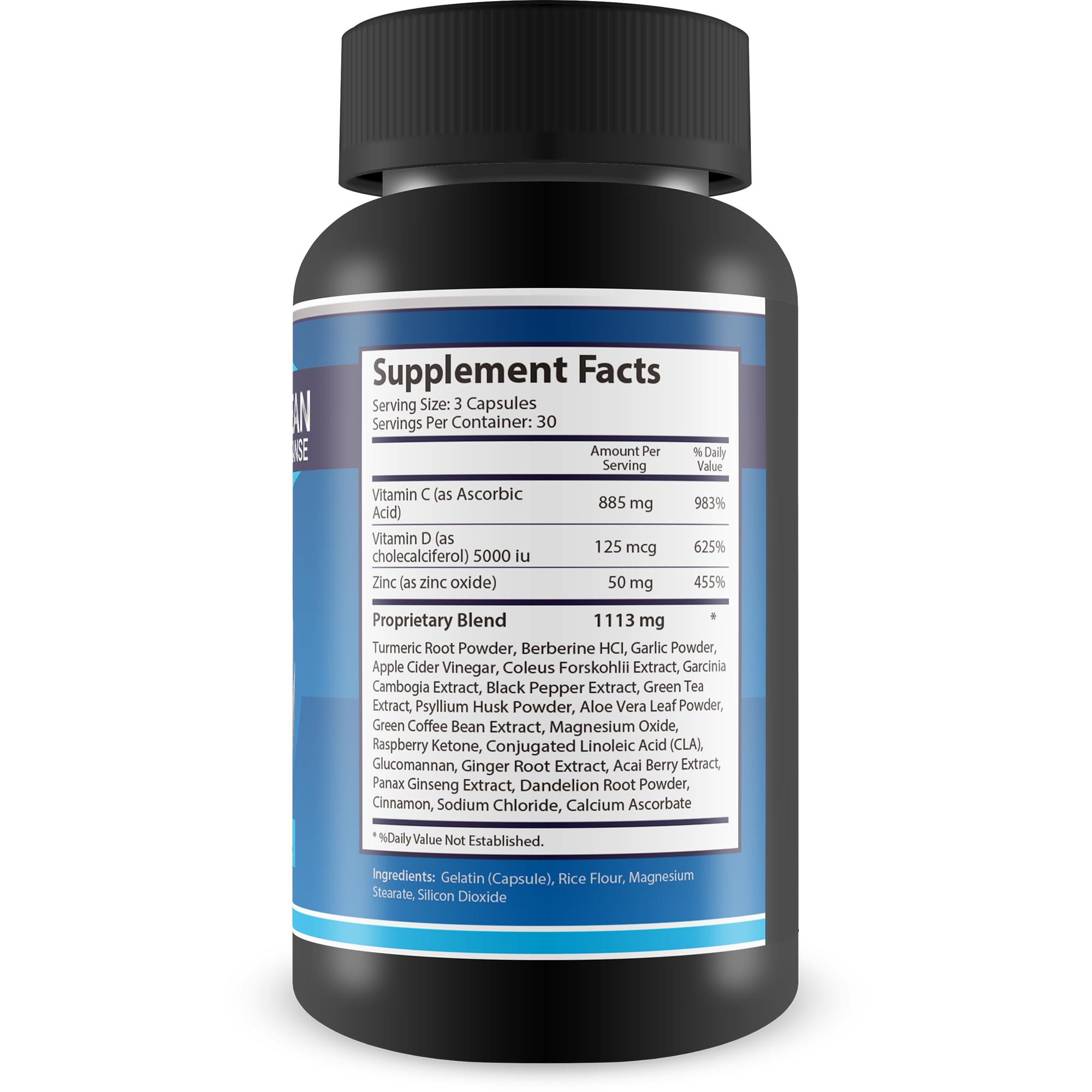 Happy Health Max Metilean pack highlights convenient detox capsules for busy mornings.