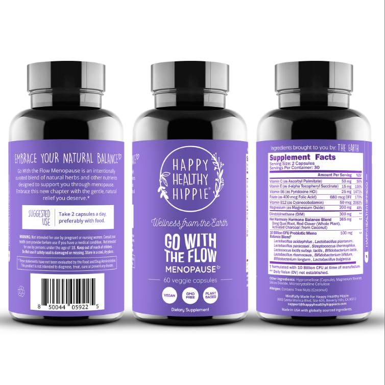 Happy Healthy Hippie Easy Swallow Capsules simplify daily relief.