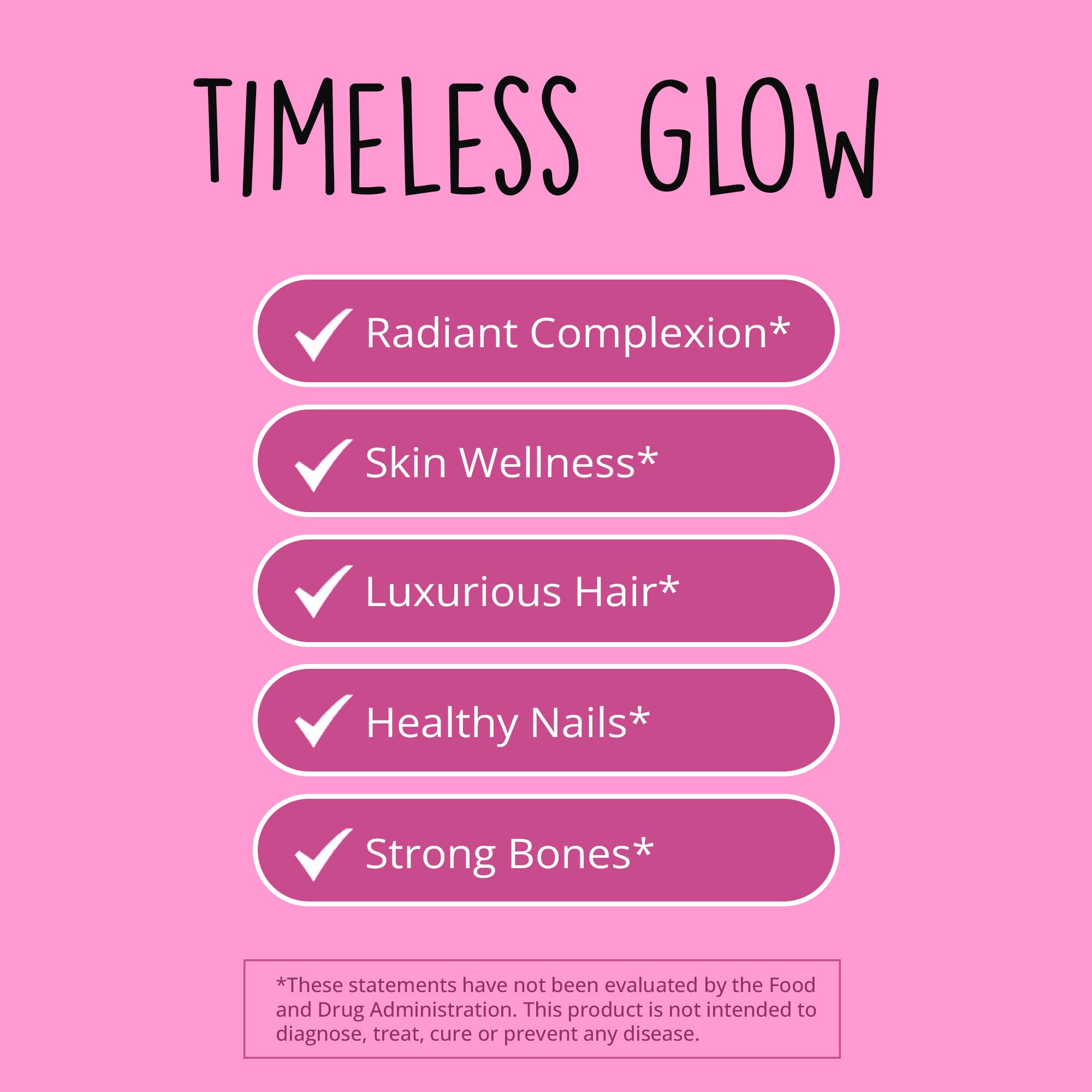 Happy Healthy Hippie botanicals boost beauty-building blocks with vegan keratin and elastin synergy.