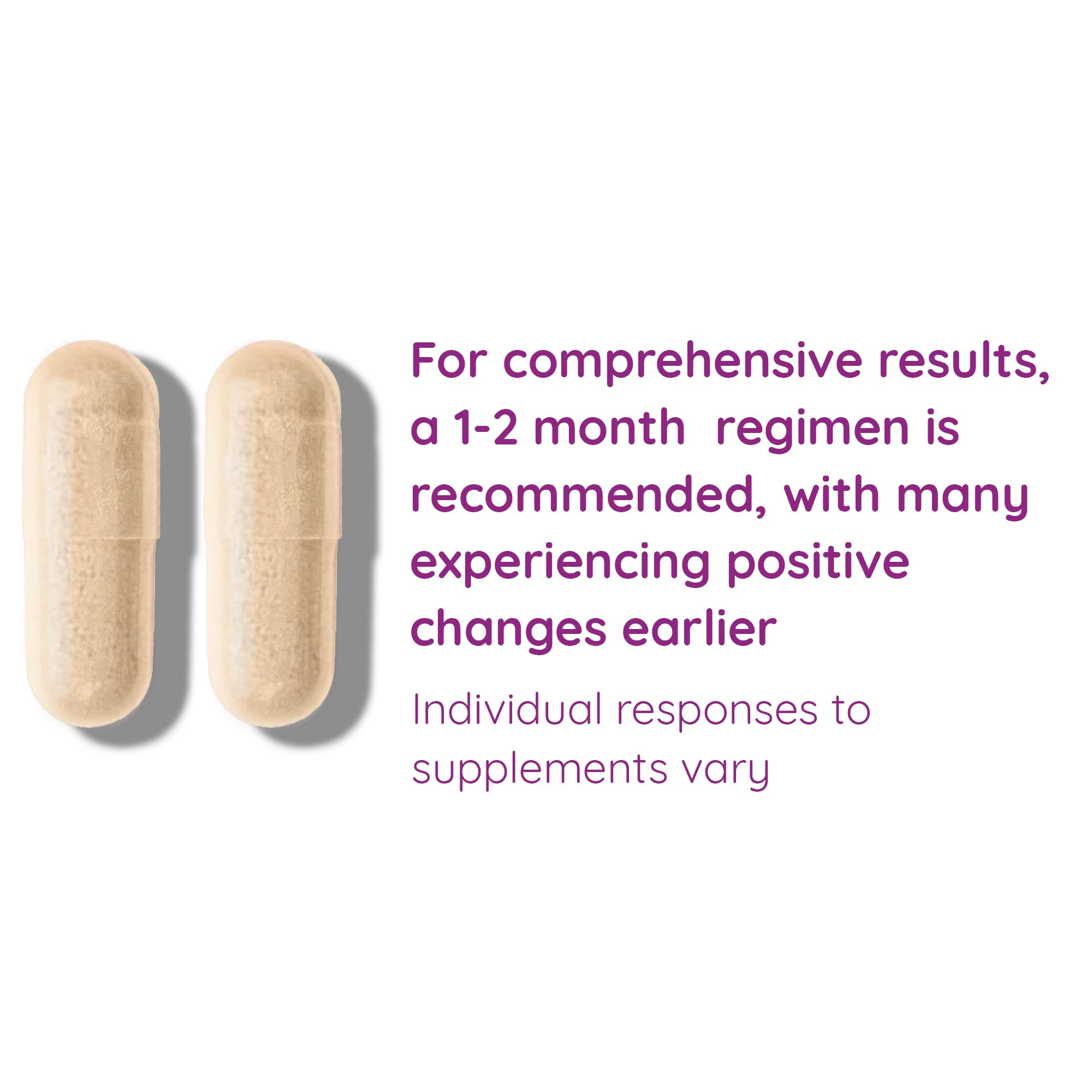 Maca root ingredient contributing to energy and balance in capsules.
