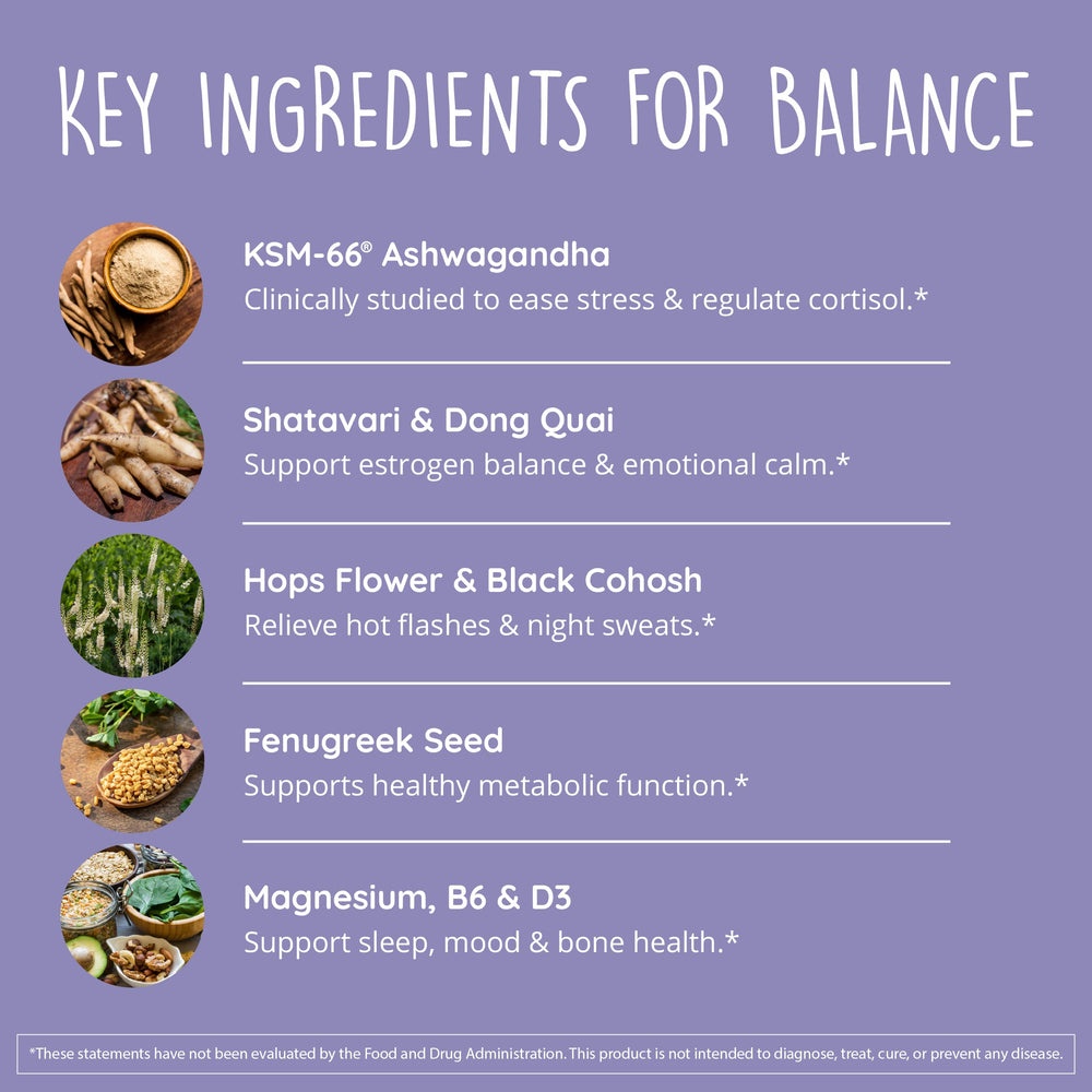 Happy Healthy Hippie Shatavari herbs for gentle hormonal comfort.