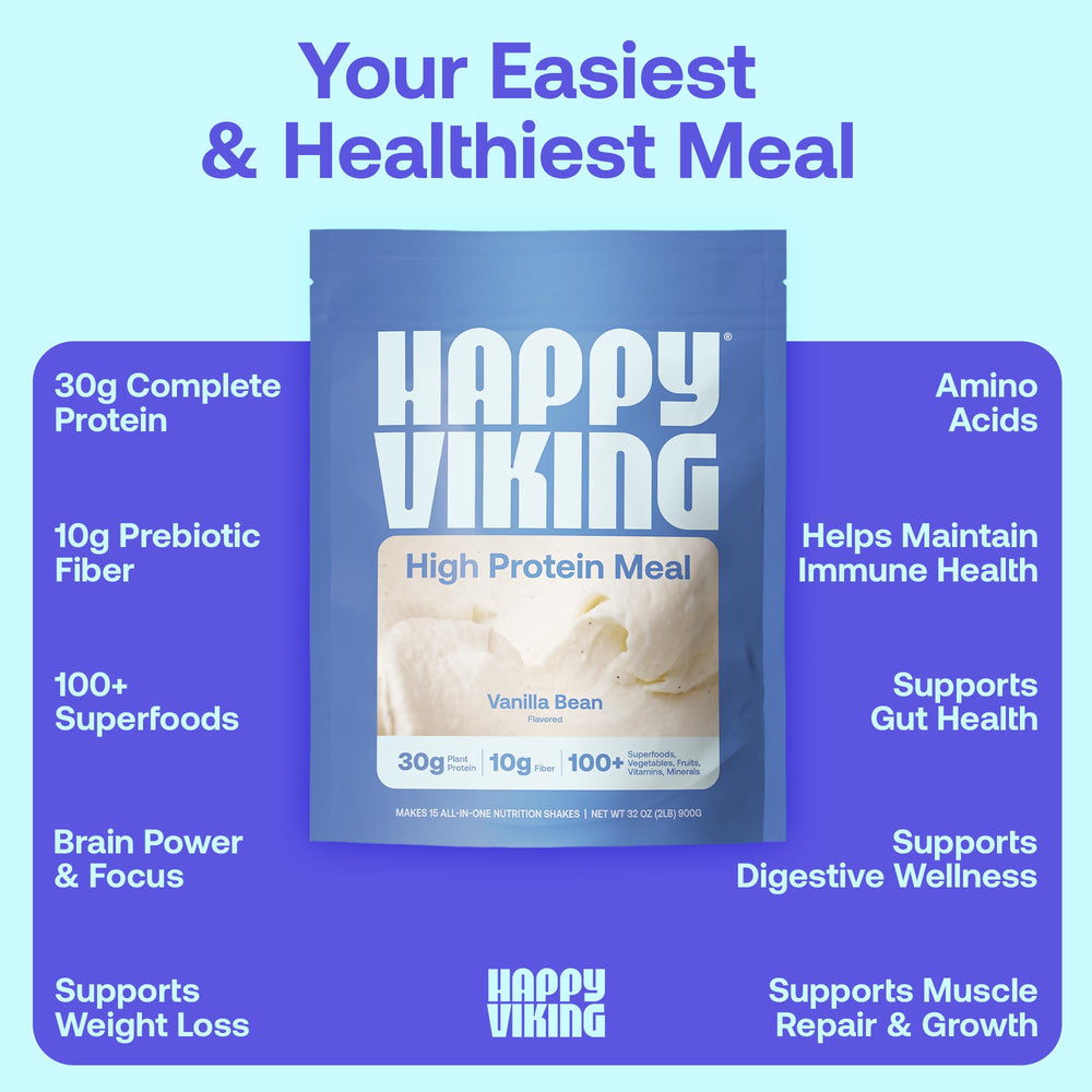 Happy Viking Vanilla Protein Venus Williams endorsement note