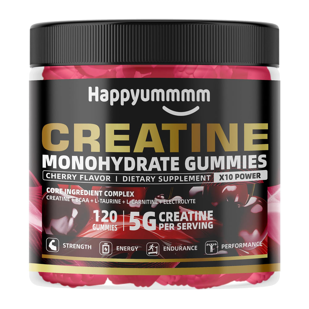 Happyummmm Creatine Gummy on-the-go pack for gym enthusiasts.