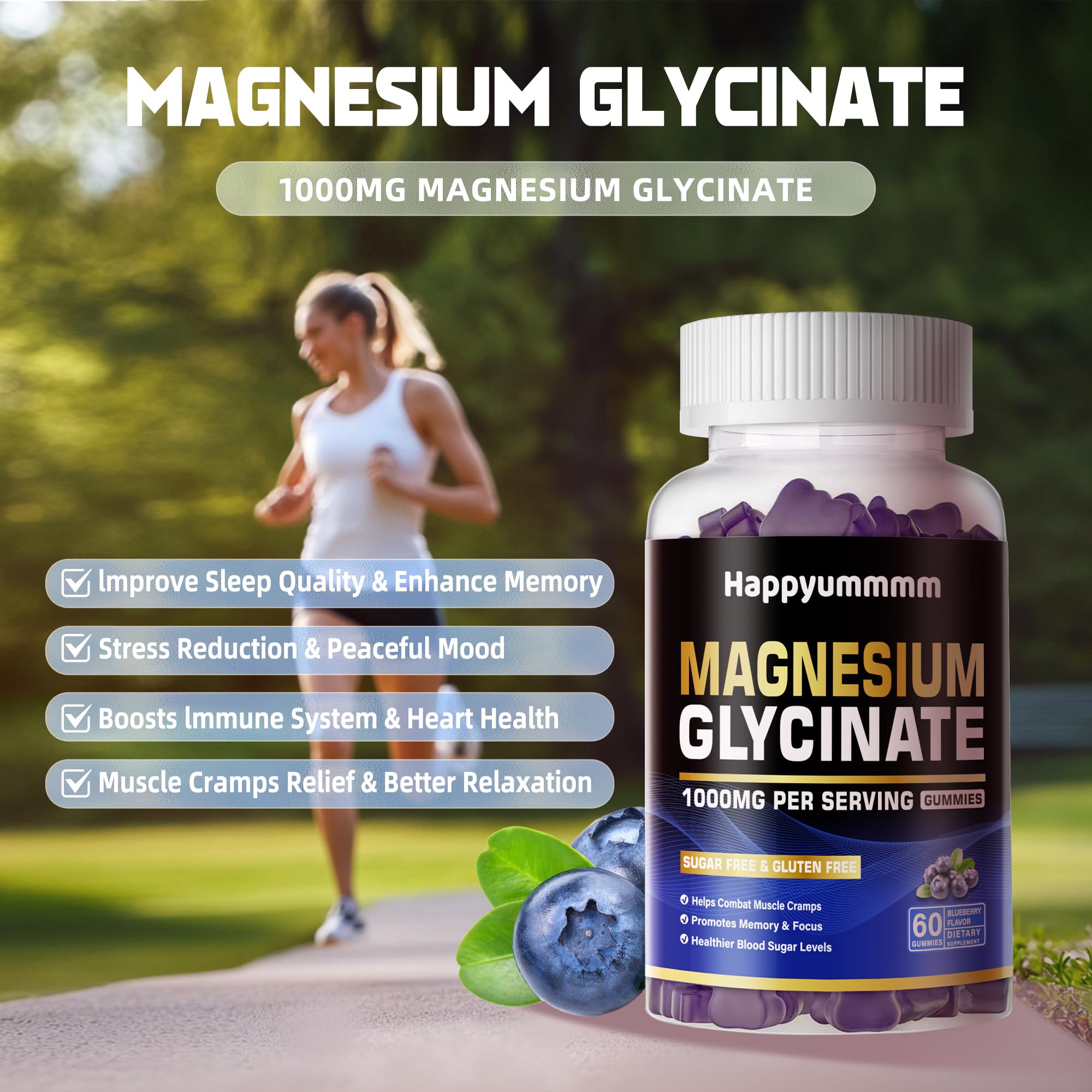 Happyummmm gummy formula includes CoQ10 and black pepper extract for digestive support