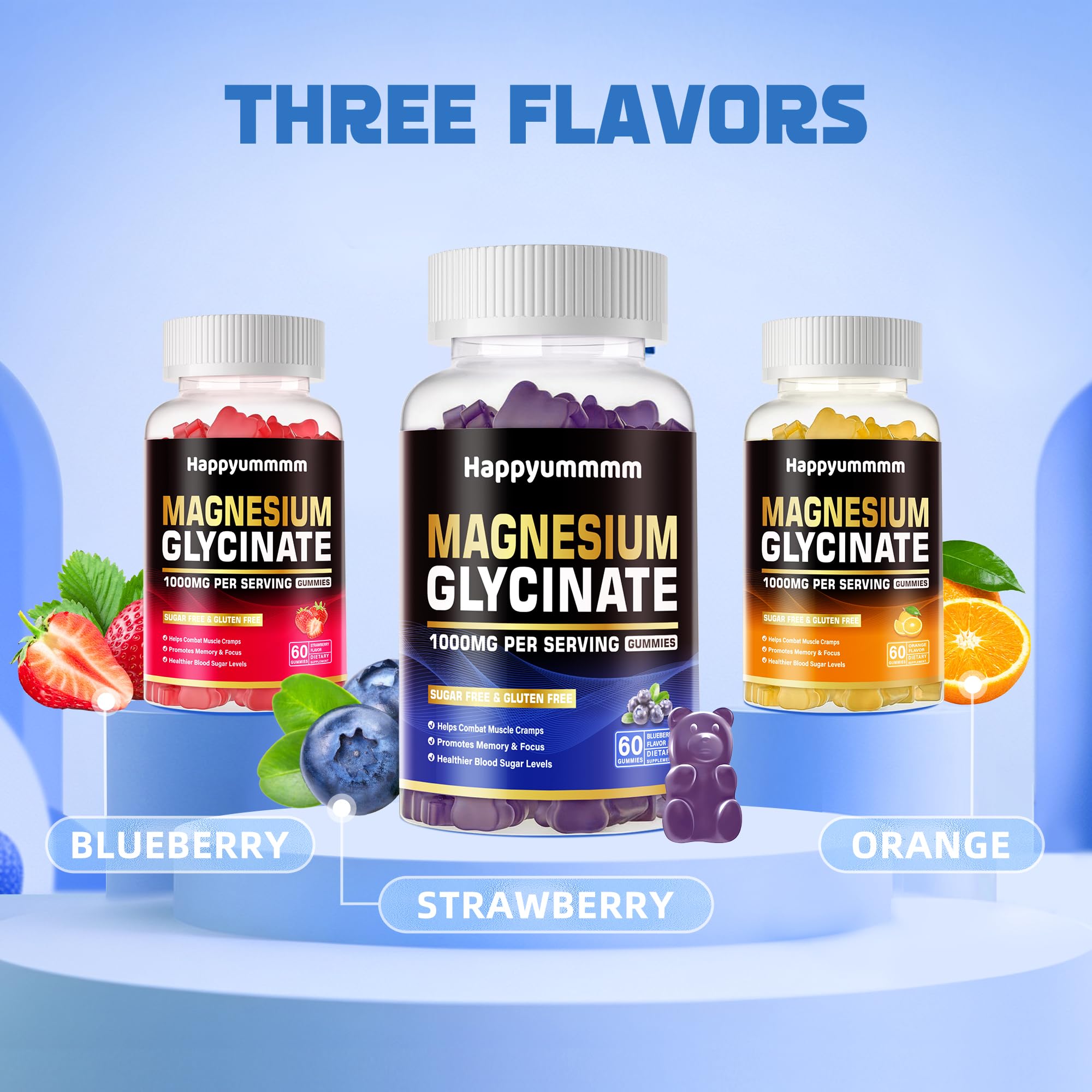 Happyummmm vegan-friendly, gluten-free, gelatin-free gummies for diverse diets