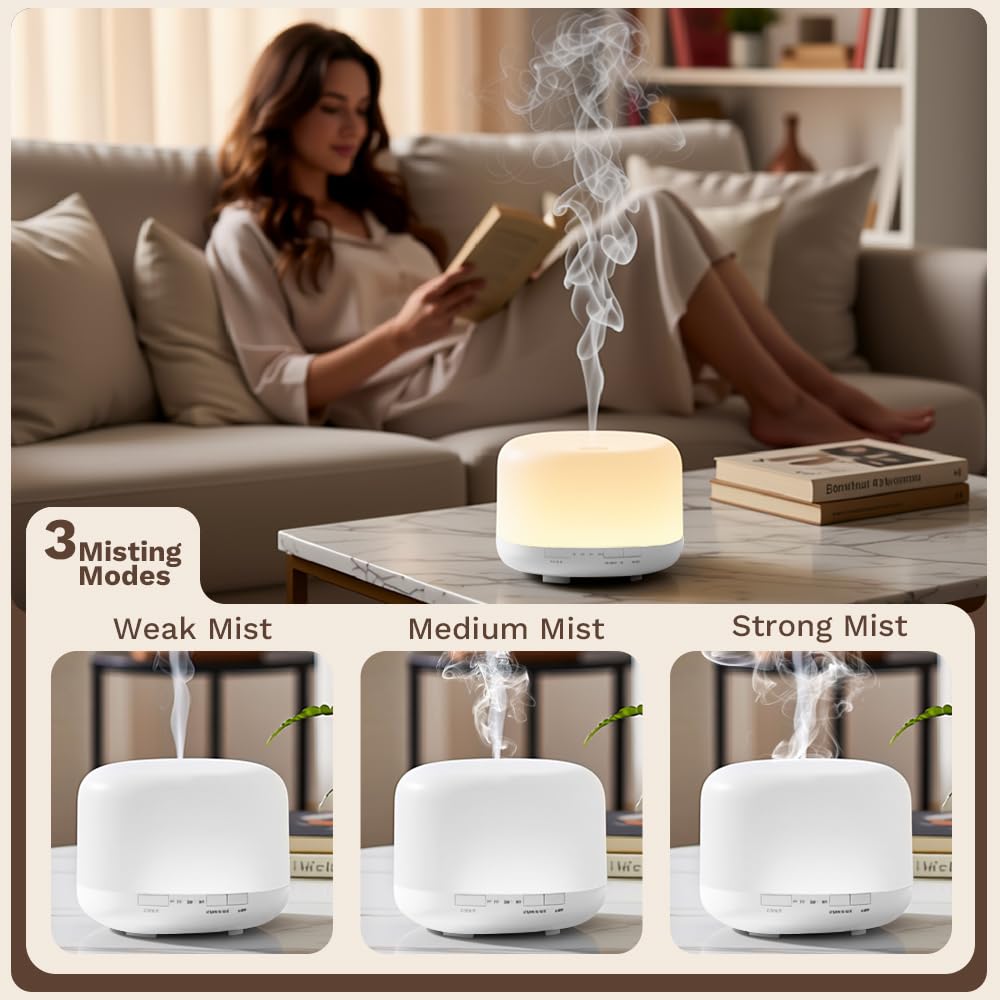 Harindiver auto-off diffuser, safe use when water runs out.