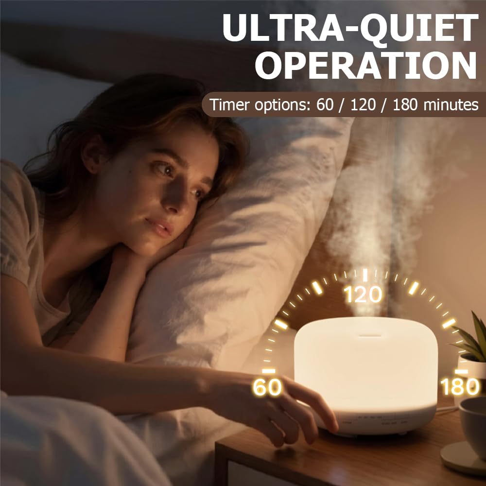 Harindiver quiet operation, ideal for bedroom and study.