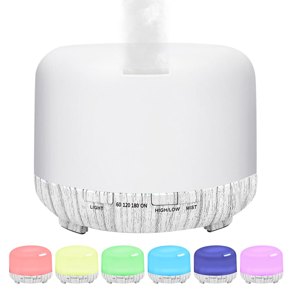 Harindiver 500ml diffuser, top view, compact design for calm ambiance.