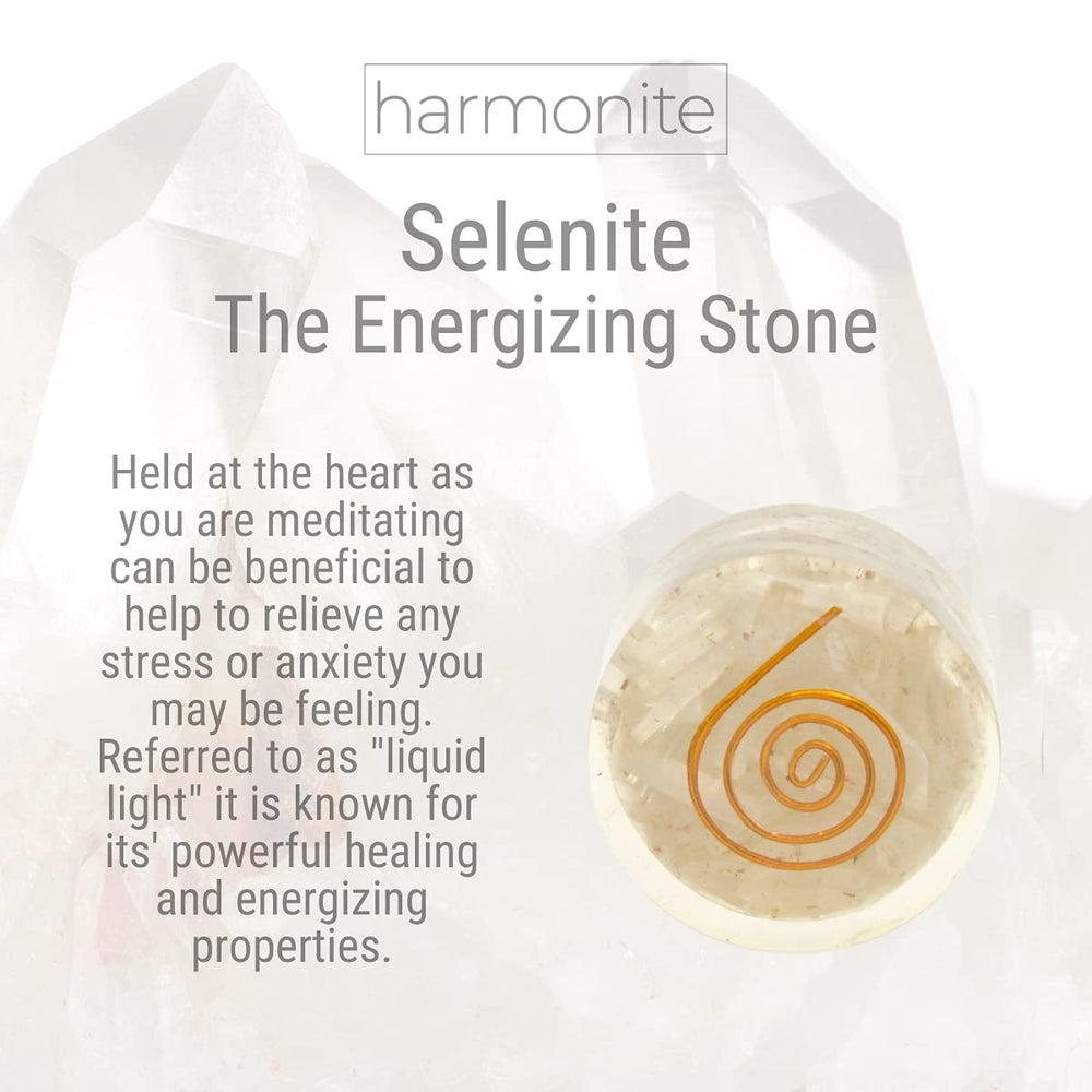 HARMONITE gift set close-up showcases handmade stones for thoughtful wellness gifting