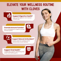 HarmoVira liposomal cloves ingredients sunflowers phospholipids explained in a panel.