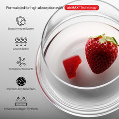 Ingredients feature liposomal ab:MAX and sunflower lecithin in Haroutine gummies.