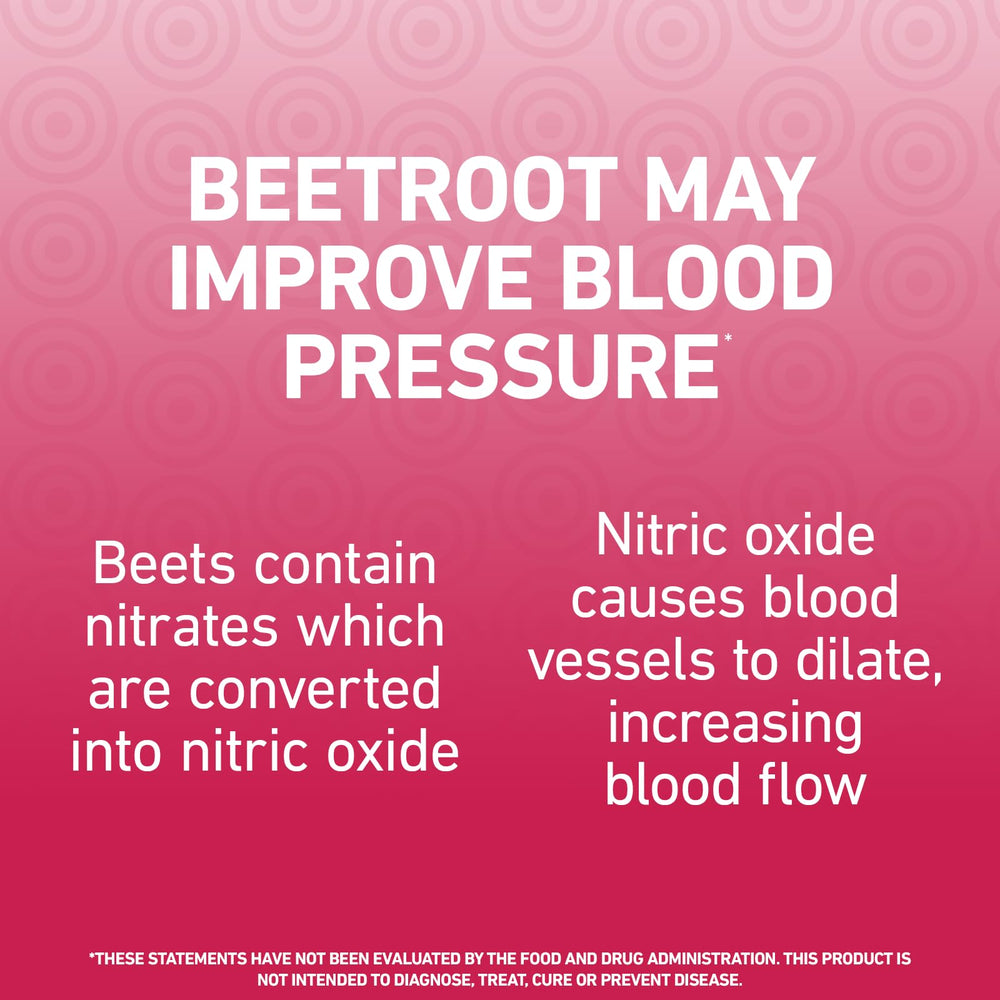 Capsules being dispensed from Harvest of Nature Beet Root 1300mg bottle