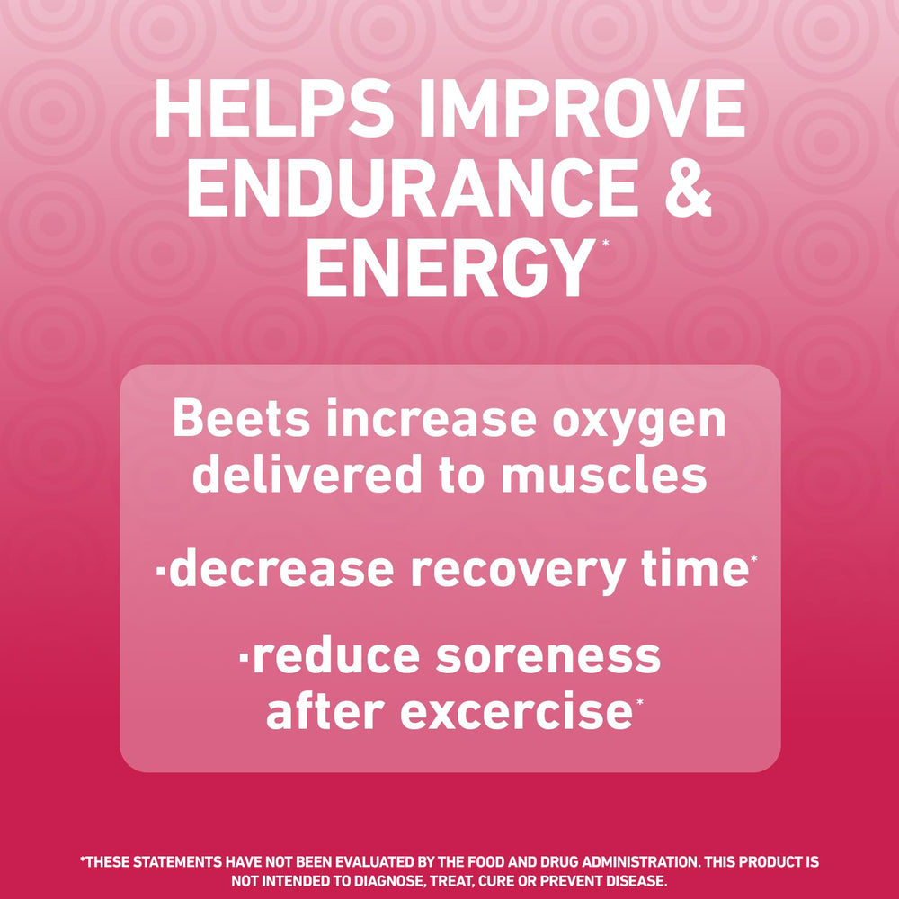 US-made Harvest of Nature Beet Root 1300mg production and packaging