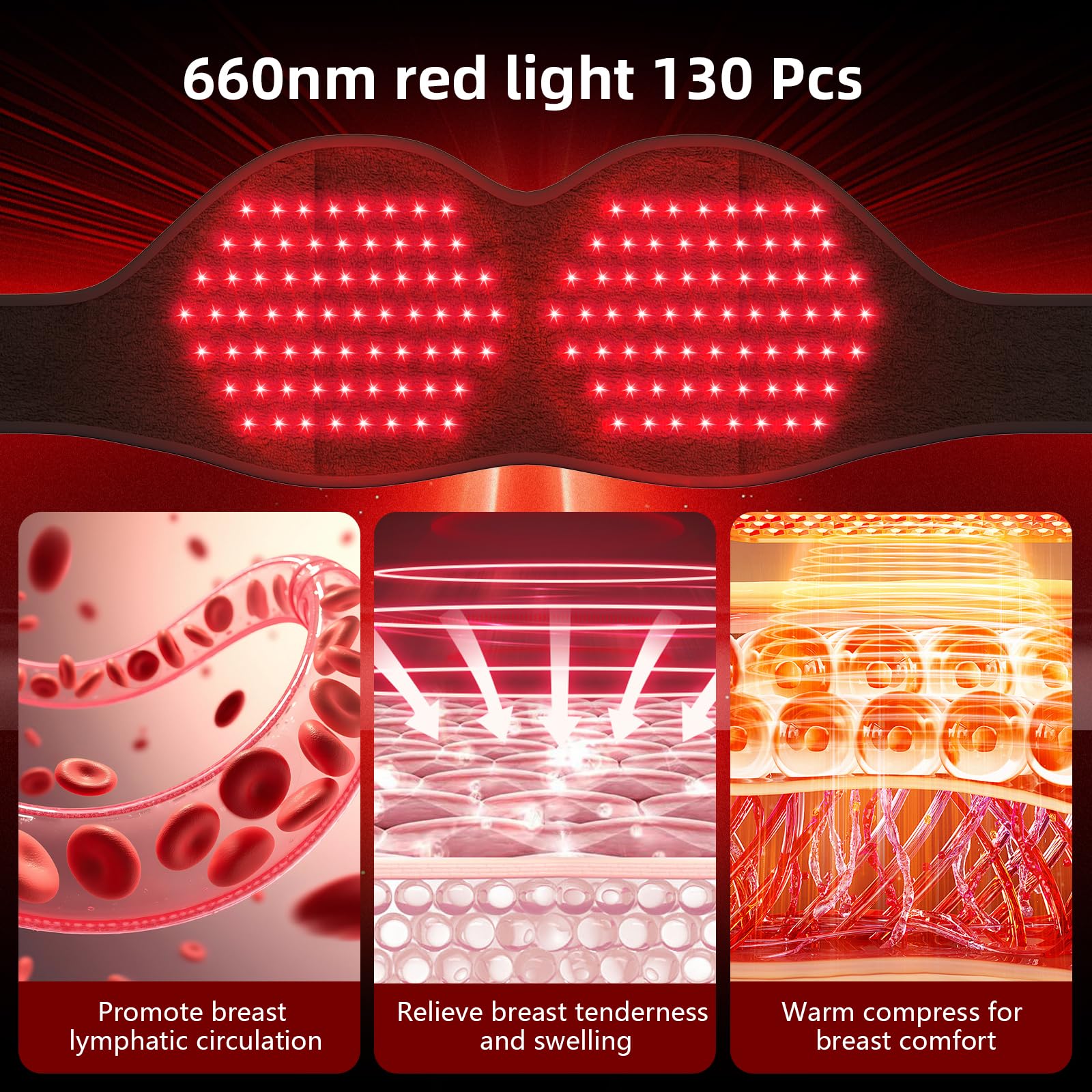 HaSoCare three heat levels 95f 113f enhance warmth during therapy.