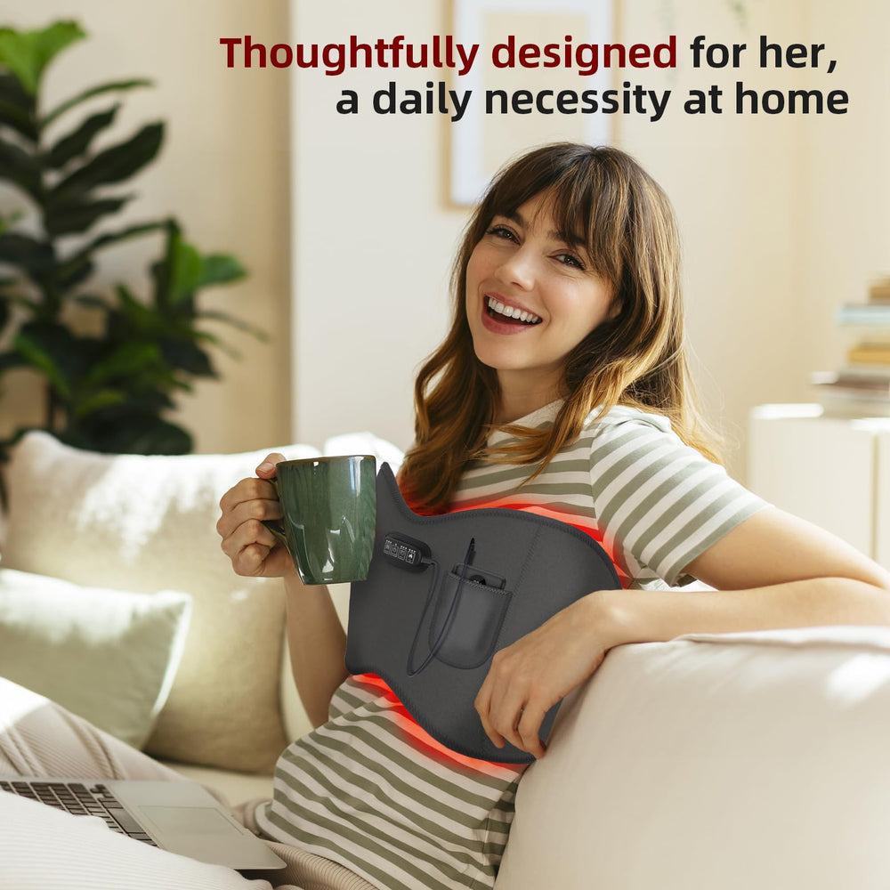 HaSoCare ergonomic strap design enables easy, hands-free home use.