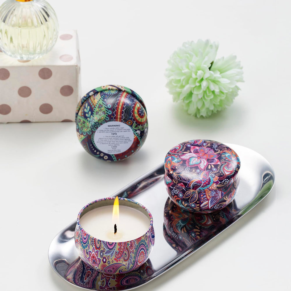 Hausware scented candle set makes a thoughtful gift for occasions.