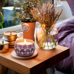 Hausware Freesia candle offers a delicate bouquet for mood boosts in the kitchen