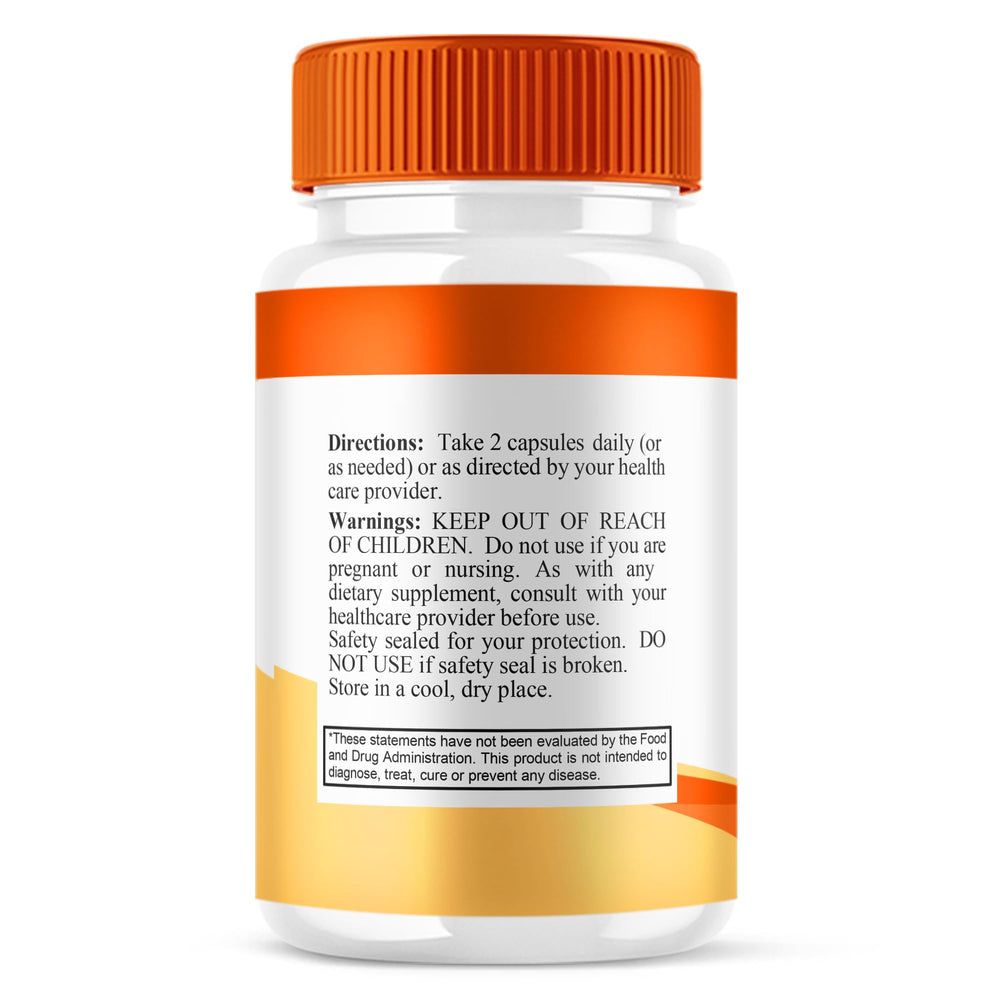 Havah Burn Peak hero shot with capsules on a clean health could display.