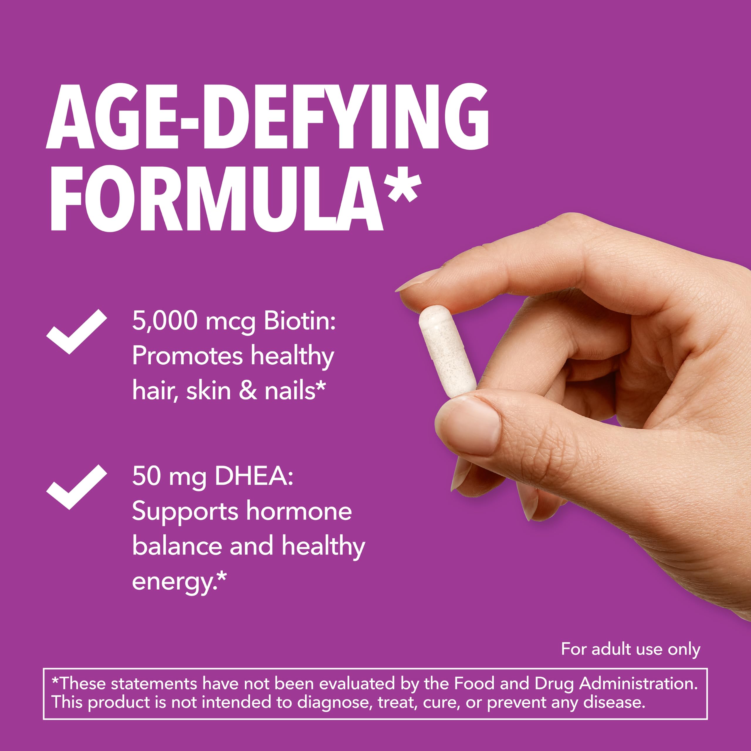 HAVASU DHEA two-month supply package with bottle and capsules.