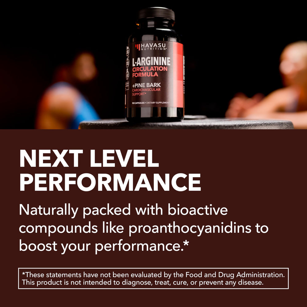 HAVASU NUTRITION athlete preparing pre-workout routine with supplement bottle