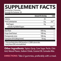 HAVASU Nutrition Beet Root Gummies pack demonstrates convenient endurance support.