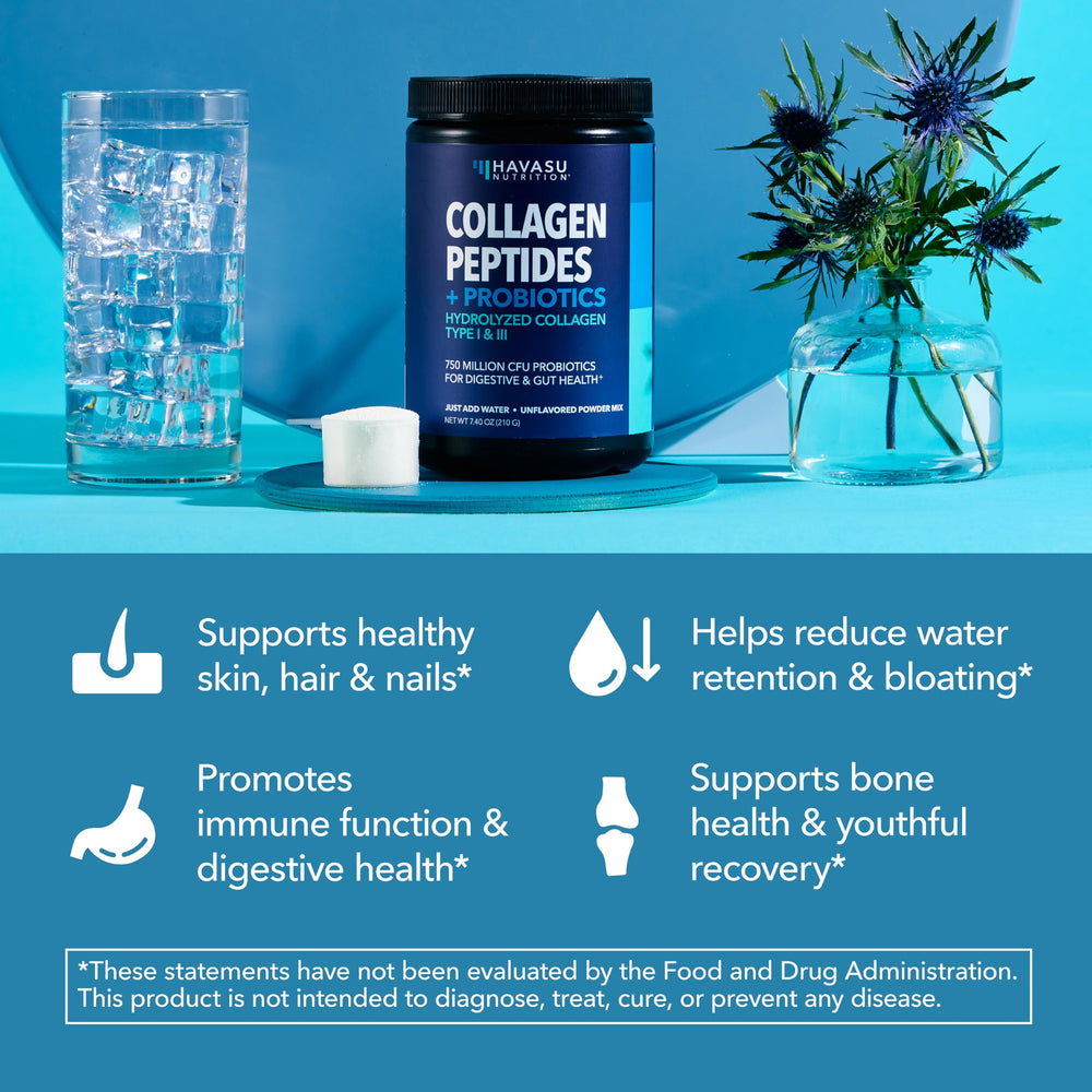 HAVASU NUTRITION collagen powder in batter for baking with neutral flavor