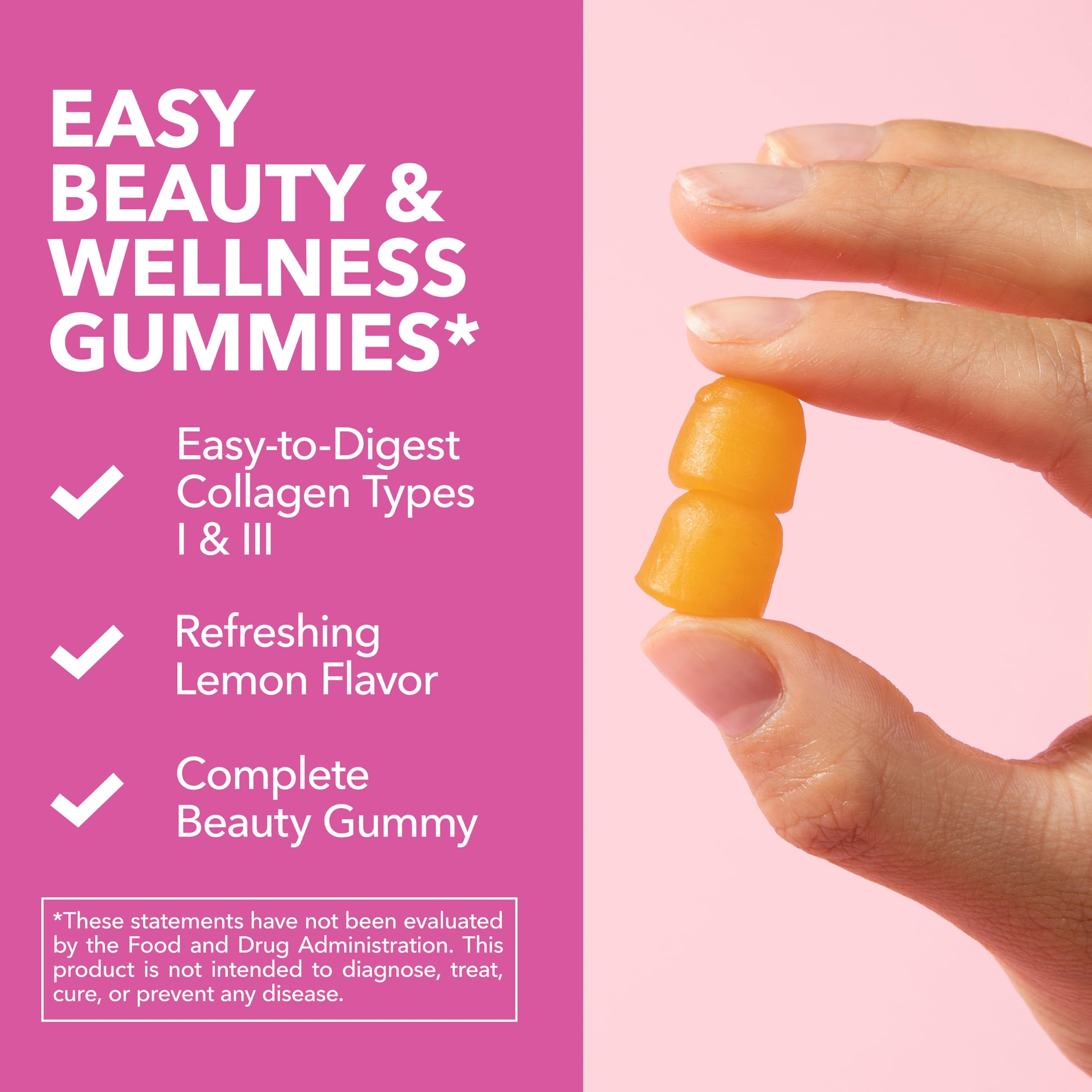 HAVASU NUTRITION collagen gummies lemon daily-use bite-size beauty routine