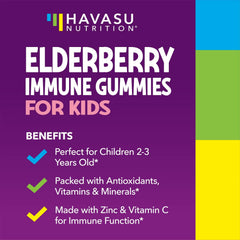 Gominolas con zinc y vitamina C HAVASU NUTRITION, complemento diario para el bienestar.