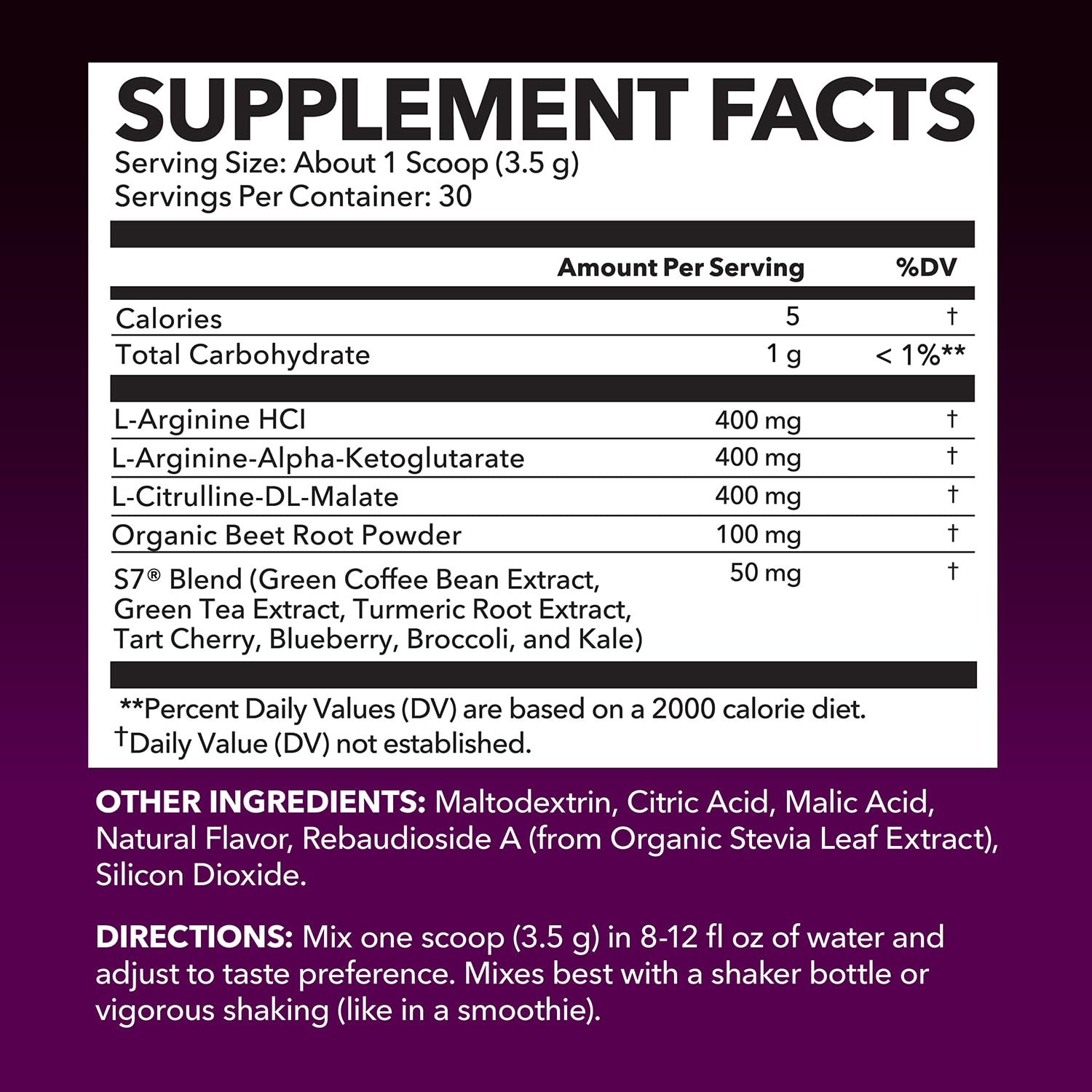 HAVASU NUTRITION L-Arginine en polvo con cucharita para facilitar su uso diario.