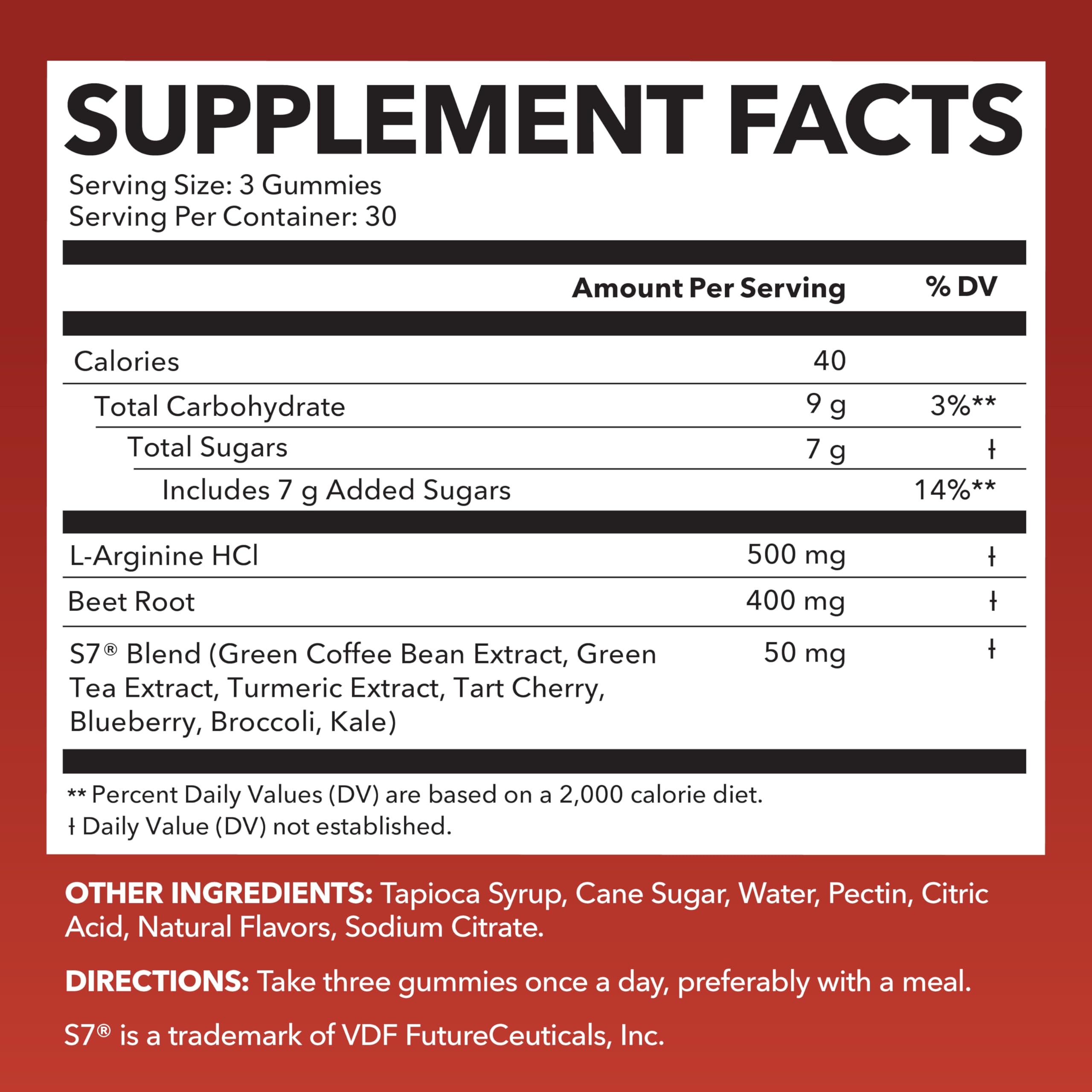 HAVASU Nitric Oxide Gummies closeup highlighting green apple and cinnamon flavor details.