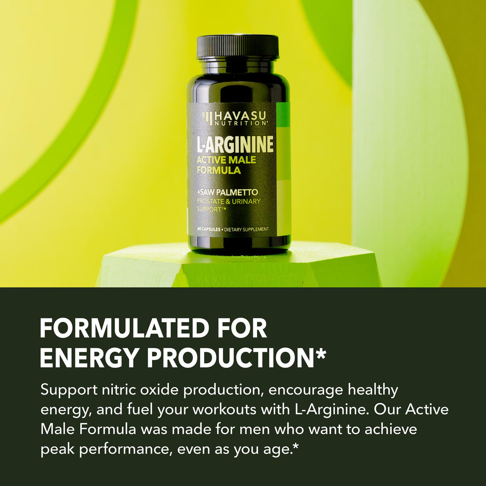 HAVASU NUTRITION prostate health Saw Palmetto image signals urinary support possibilities