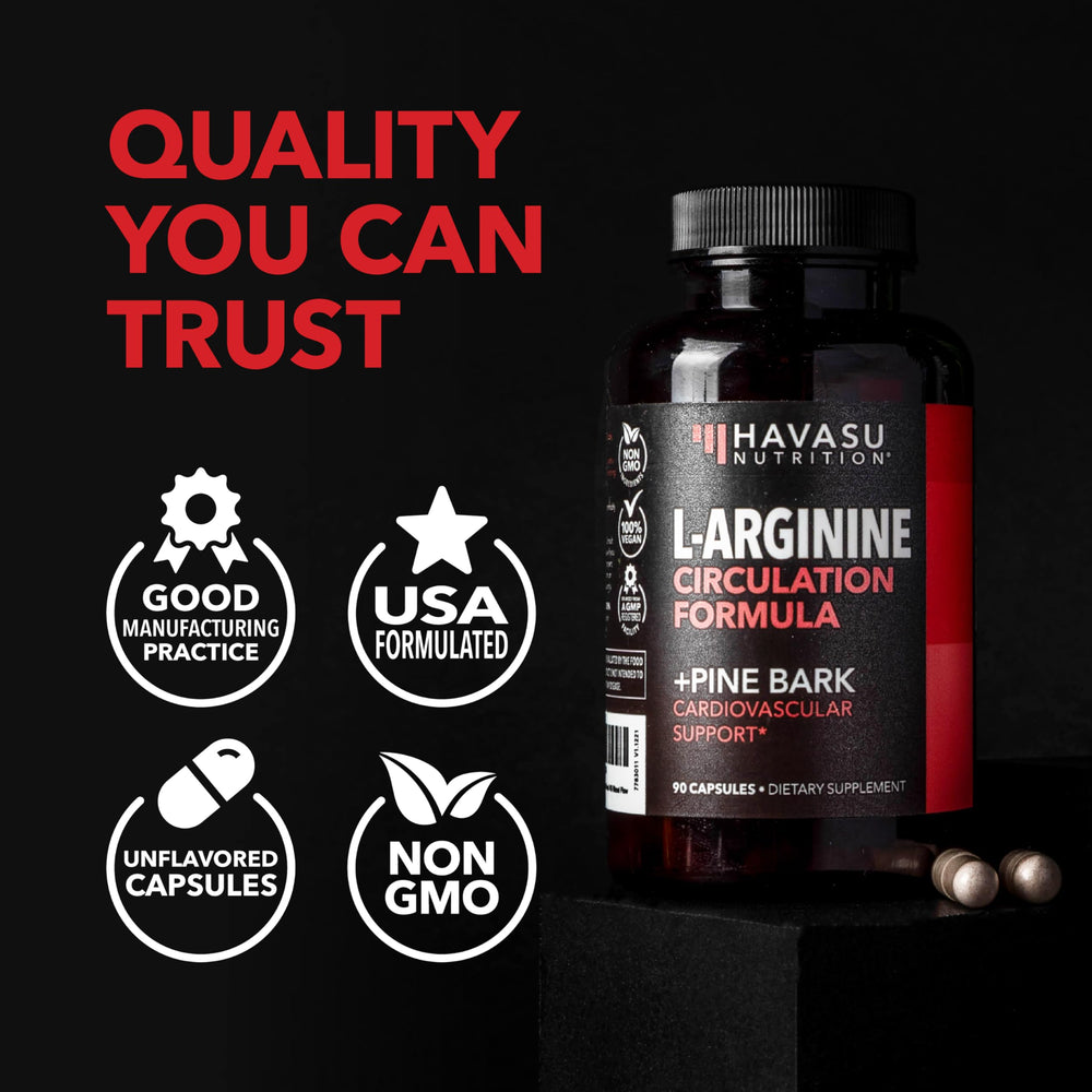 HAVASU NUTRITION product visual focused on recovery support after training