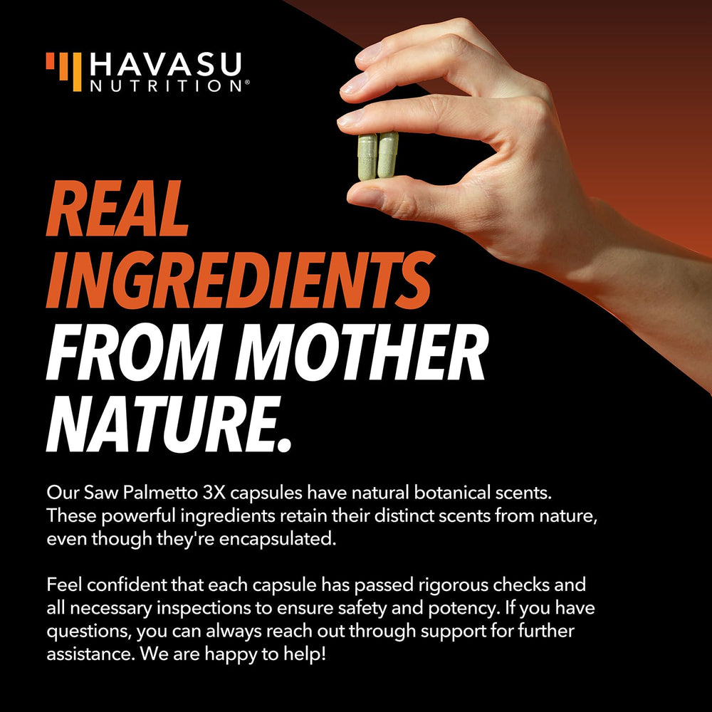 HAVASU NUTRITION vegan capsules emphasize plant-based wellness.
