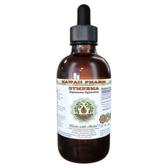 Hawaii Pharm Gymnema alcohol-free liquid extract bottle for convenient daily herbal support