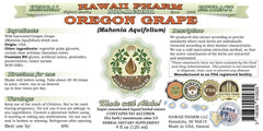 Hawaii Pharm Oregon Grape dropper, convenient alcohol-free dosage on the go