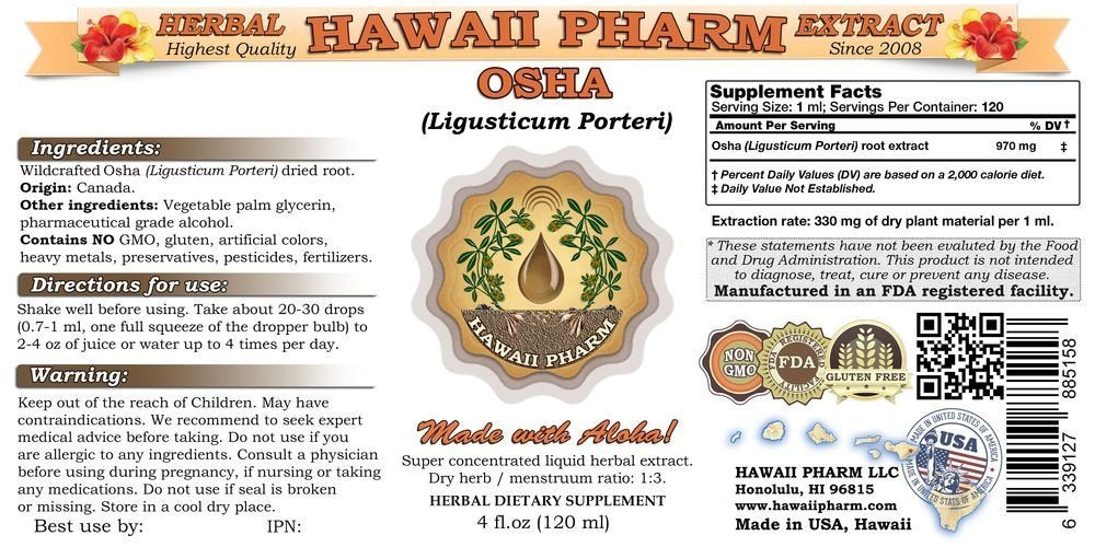 Hawaii Pharm OSHA liquid extract pour shows controlled dispensing during use.