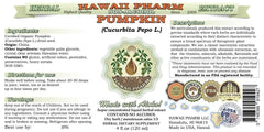 Hawaii Pharm pumpkin seed glycerite pour ready for daily use
