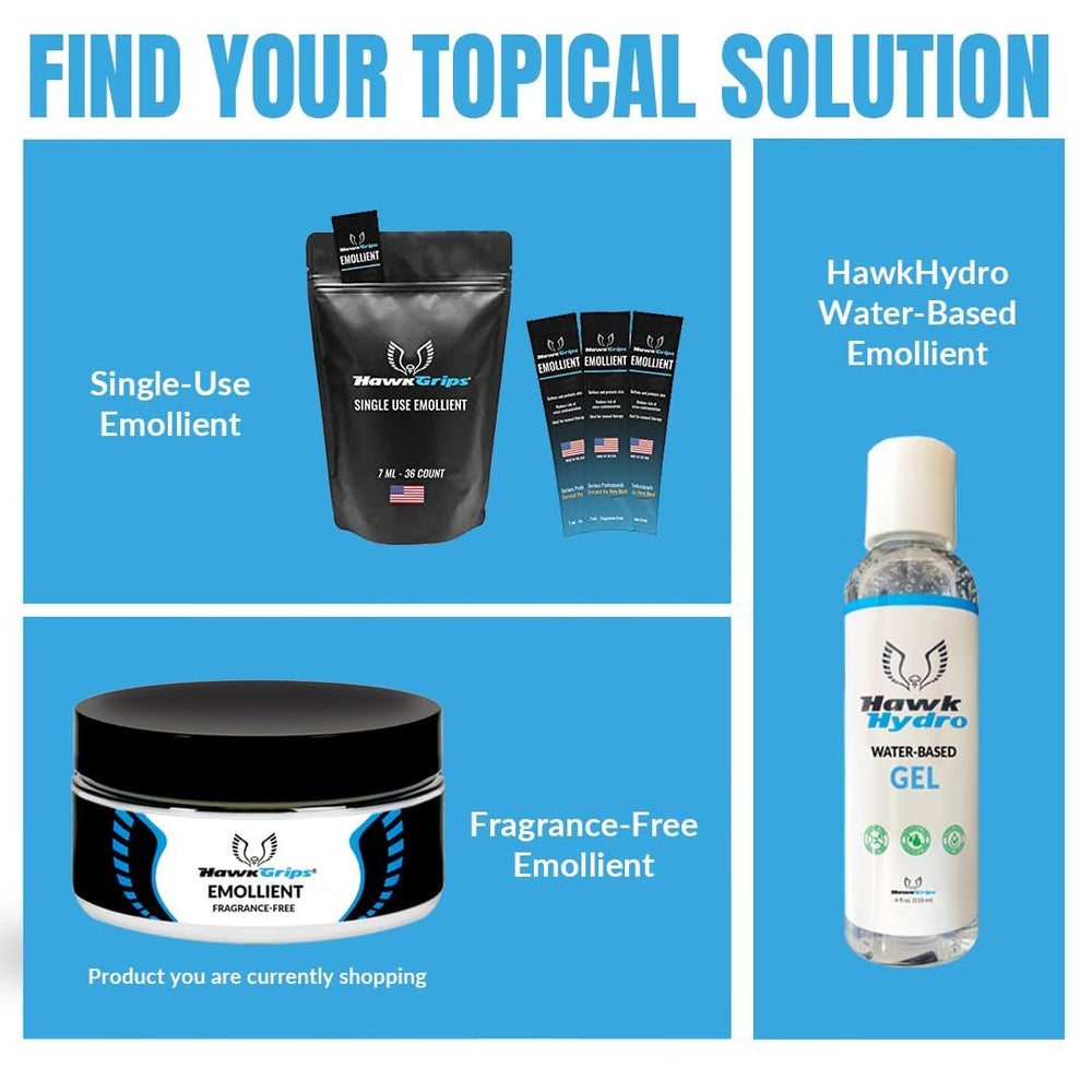 HawkGrips emollient non-greasy alternative for everyday massage