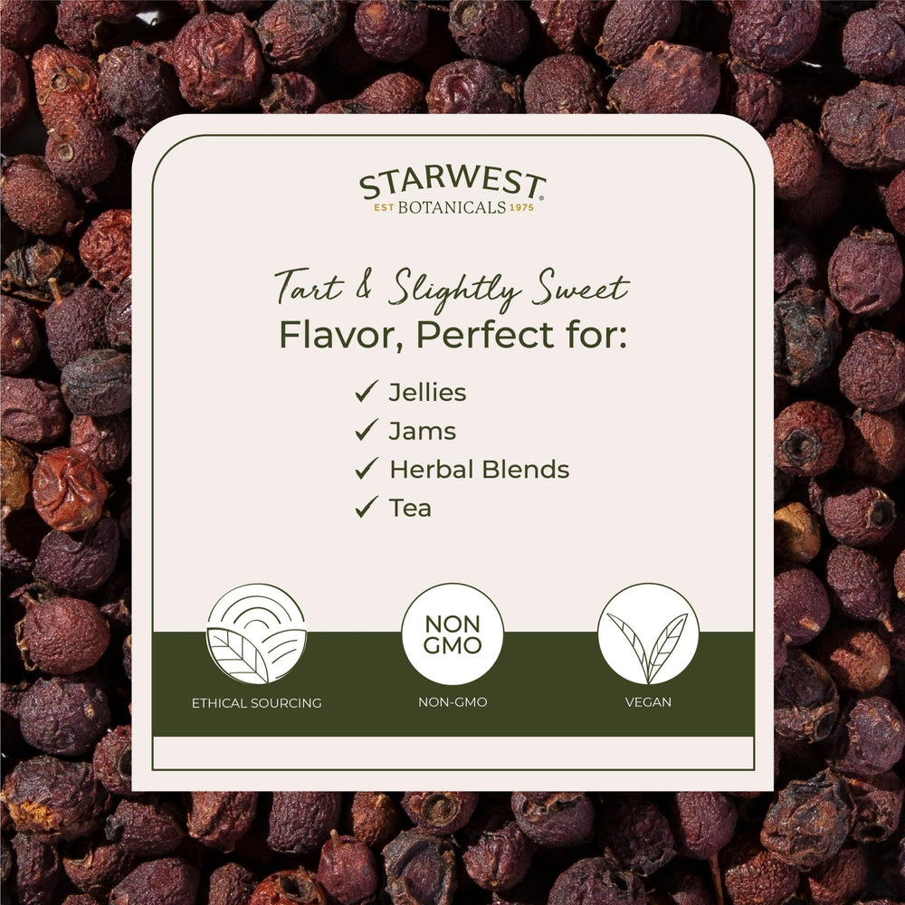 Starwest Hawthorn Berries used in jams or syrups for balanced tart sweetness