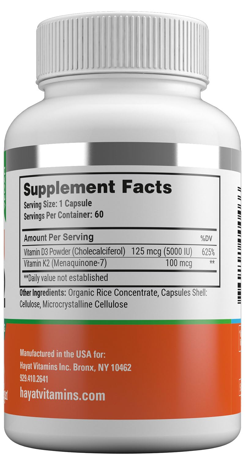 HAYAT label close-up confirms vegan and halal certifications for trusted supplement choices