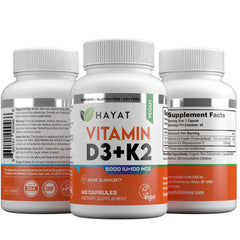 HAYAT packaging on table suggests easy daily routine and convenient two-month supply