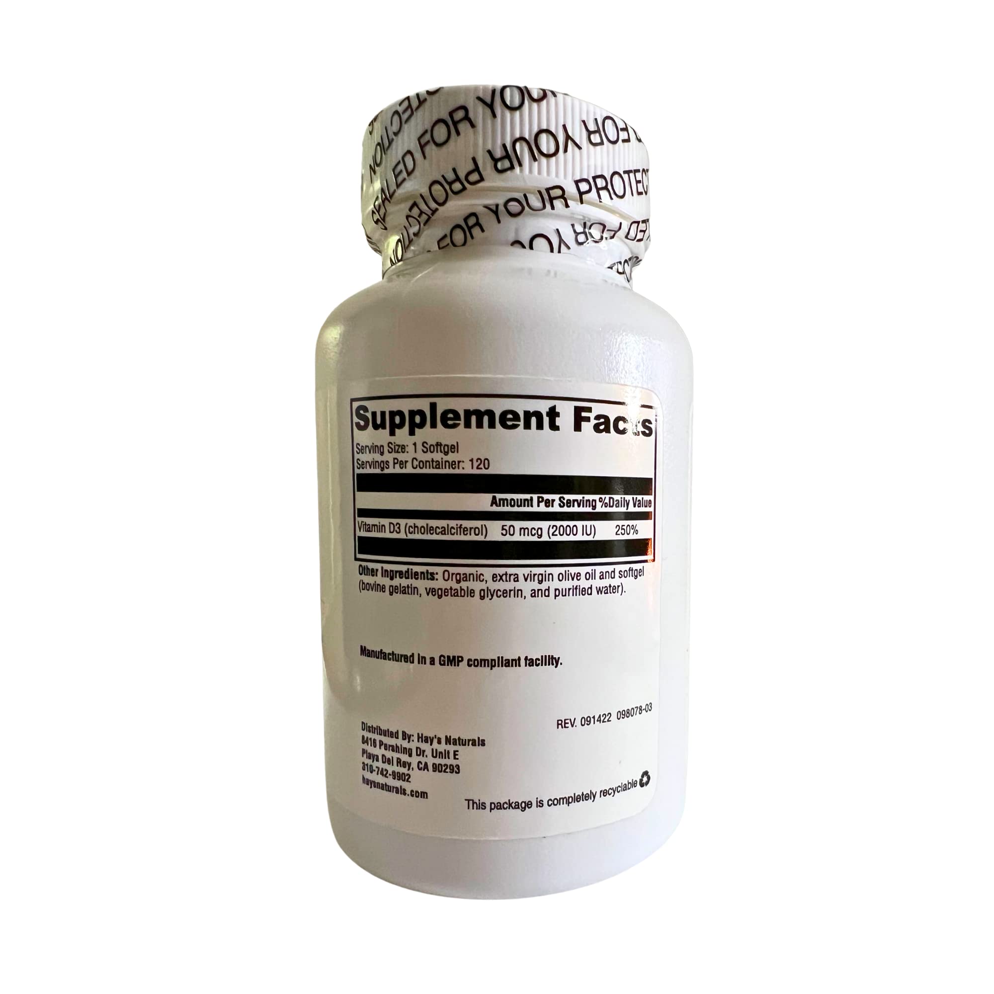 Pouch with PowerUp D3 softgels emphasizes portability.