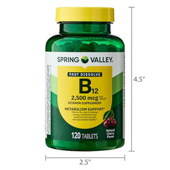 Hayvi B12 cherry flavor tablets gluten-free and lactose-free for flavor-conscious routines