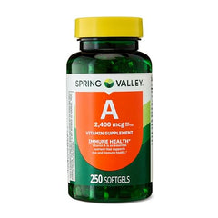 Hayvi Vitamin A softgels bottle close-up for convenient daily nutrition