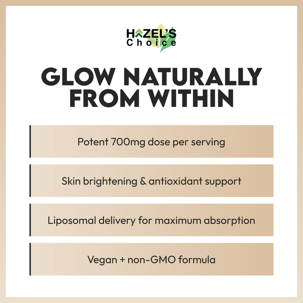 HAZEL'S Choice capsules close-up highlighting easy-to-swallow plant-based capsules