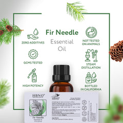 HBNO fir needle oil DIY soap project with natural fragrance.