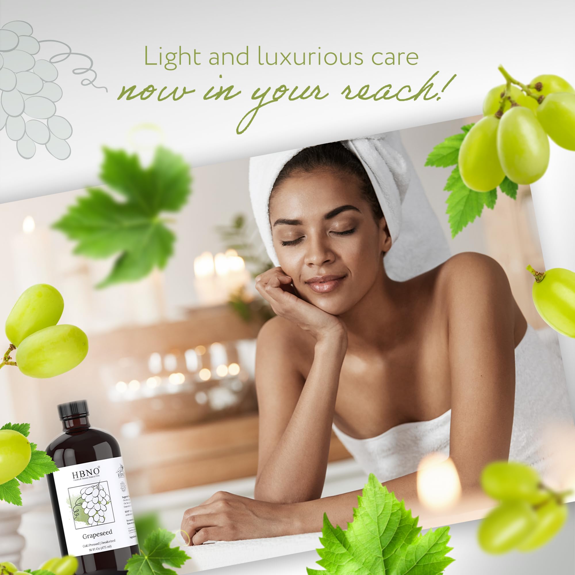HBNO grapeseed oil supports DIY crafts like soaps.