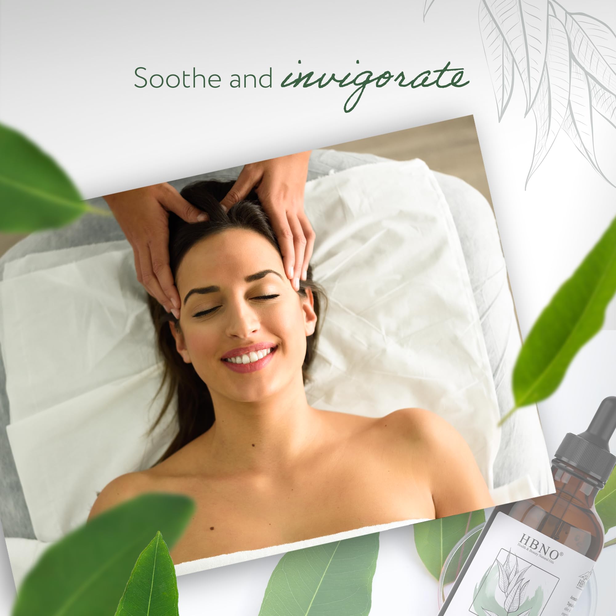 HBNO USDA Organic eucalyptus oil produced in the USA with cruelty-free practices.